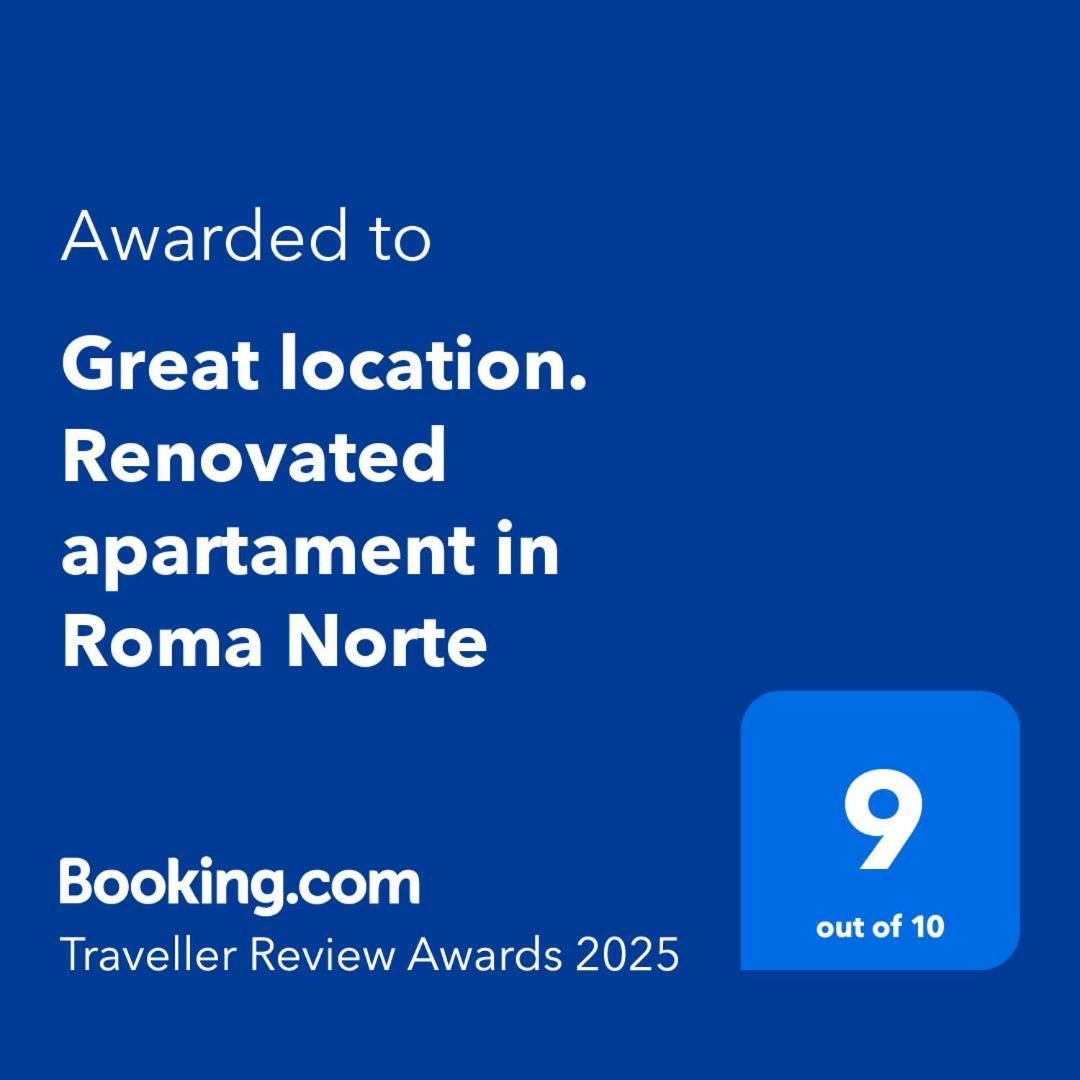 Great Location. Renovated Apartament In Roma Norte 멕시코 시 외부 사진